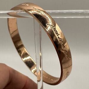 Kate Spade Best Friends Rose Gold Bracelet Costume Jewelry Preppy Casual Luxury